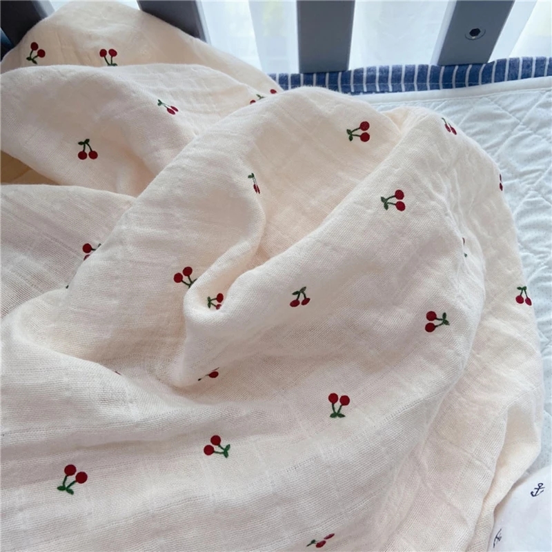 Muslin Swaddle Wrap - Couverture d'emmaillotage en mousseline de coton