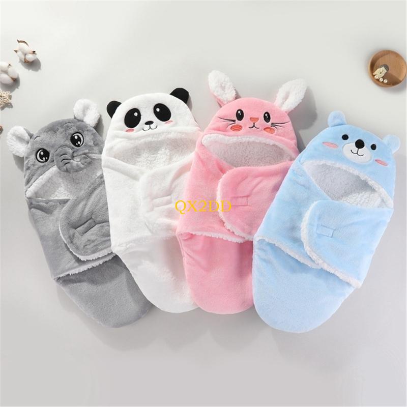 Fleece Sleep Bag - QX2D – couverture attache pour nouveau-né,