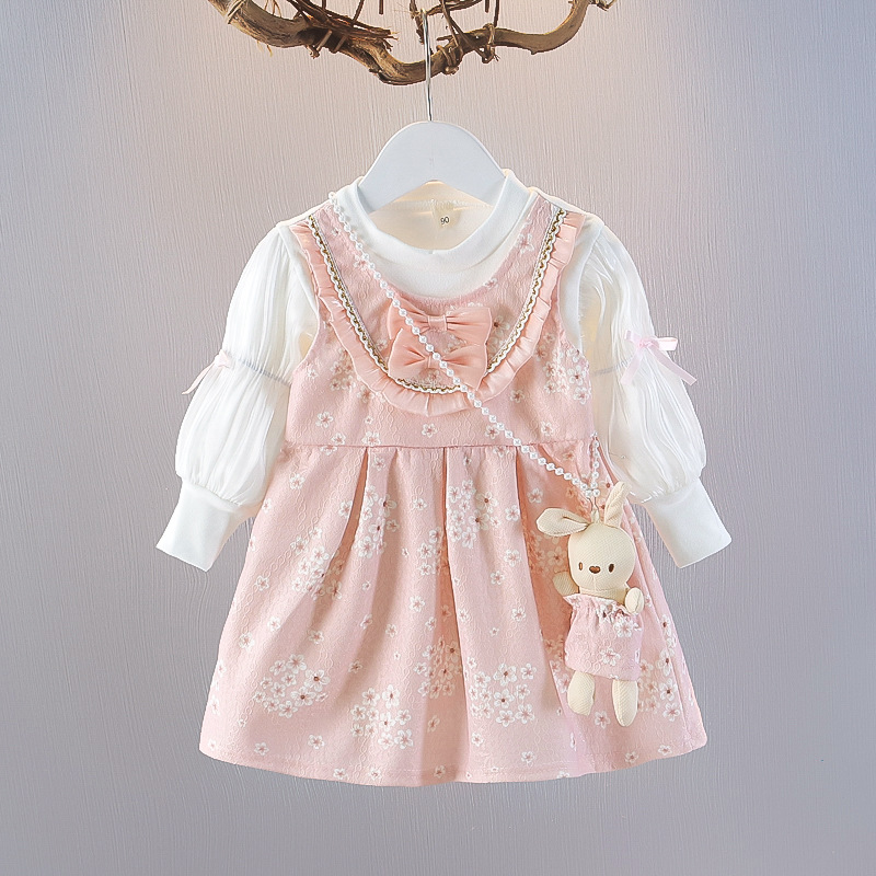 Baby Clothing Line - Robe de printemps pour petites filles,