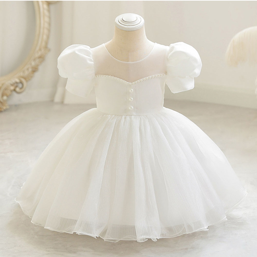 Baby Xmas Clothing - Robe de princesse en maille gonflée