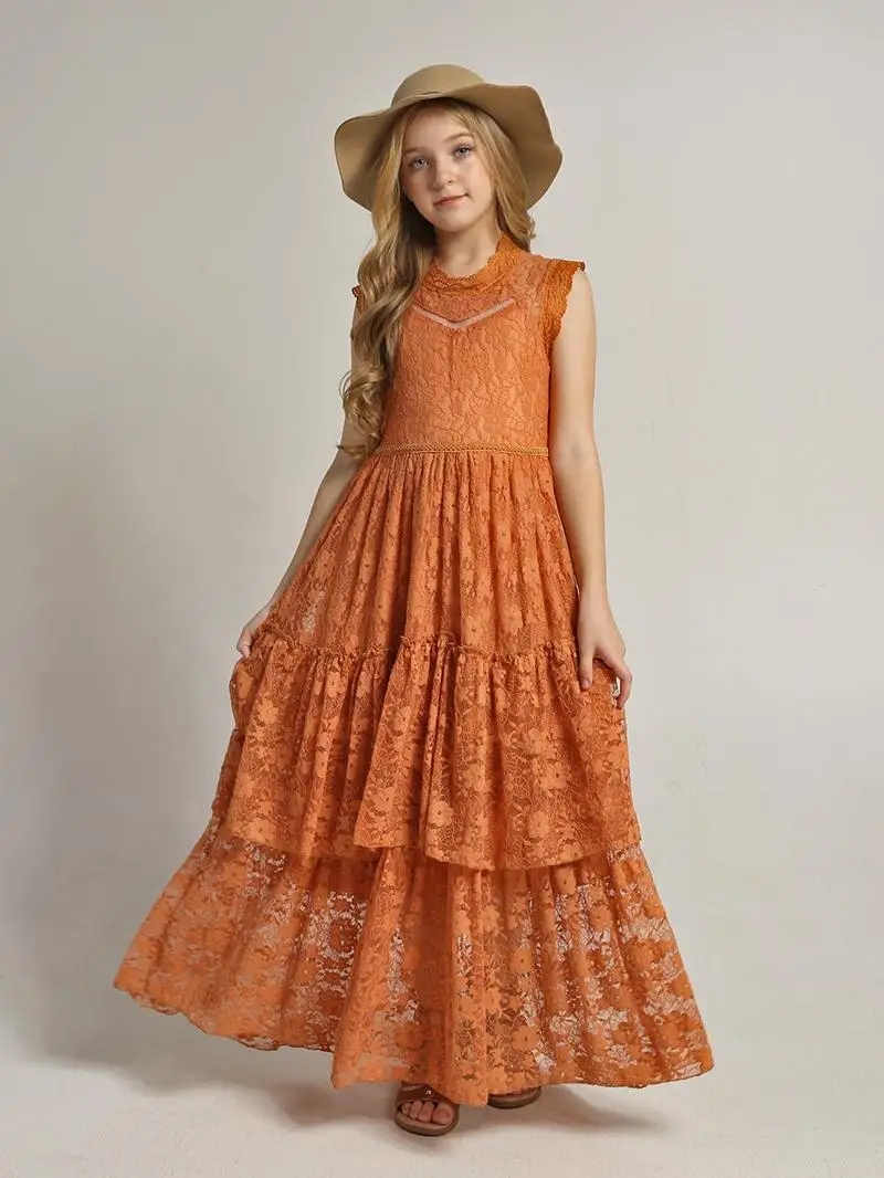 Baby Clothing Line - Robe à fleurs pour filles, robe