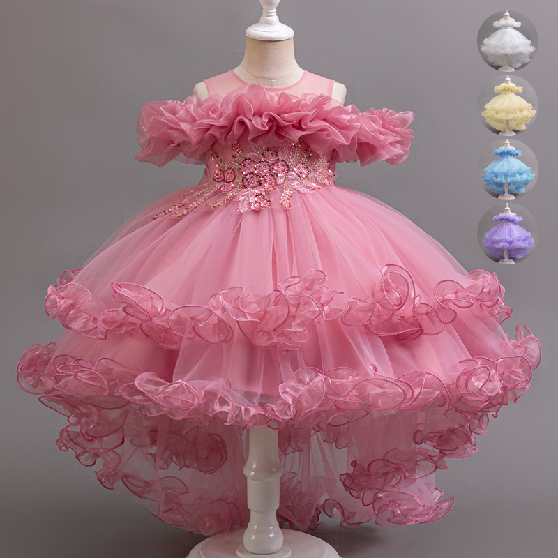 Baby Clothing Dresser - Robe de Princesse à Paillettes pour