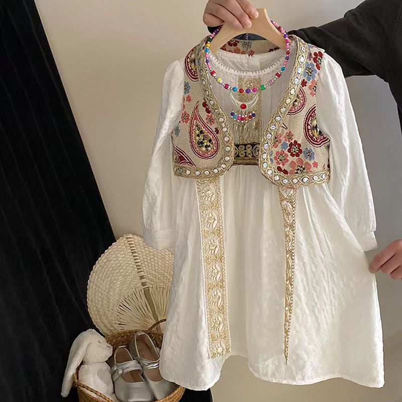 Baby Girl Clothing Zara - Ensemble de robe de style ethnique
