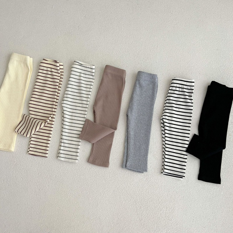 Baby Girl Clothing Zara - Leggings moulants rayés tout assortis pour