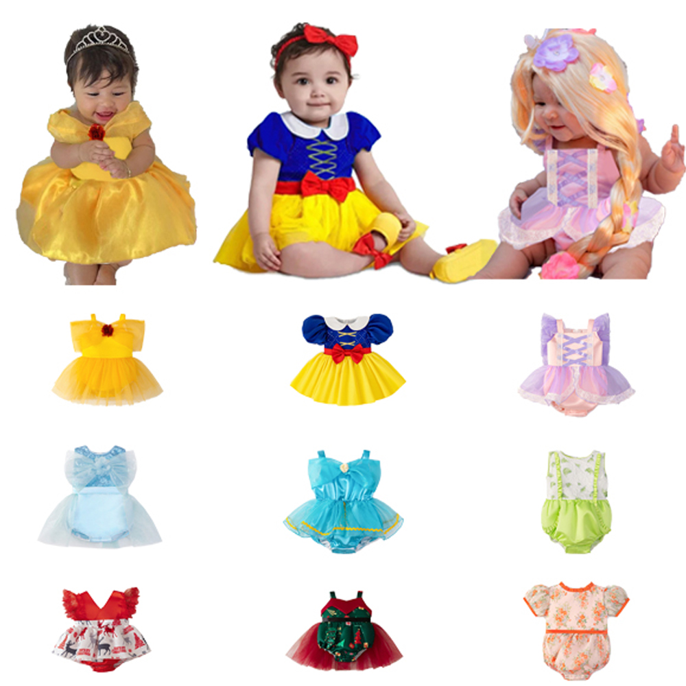 Baby Xmas Clothing - Bébé neige princesse filles robe de