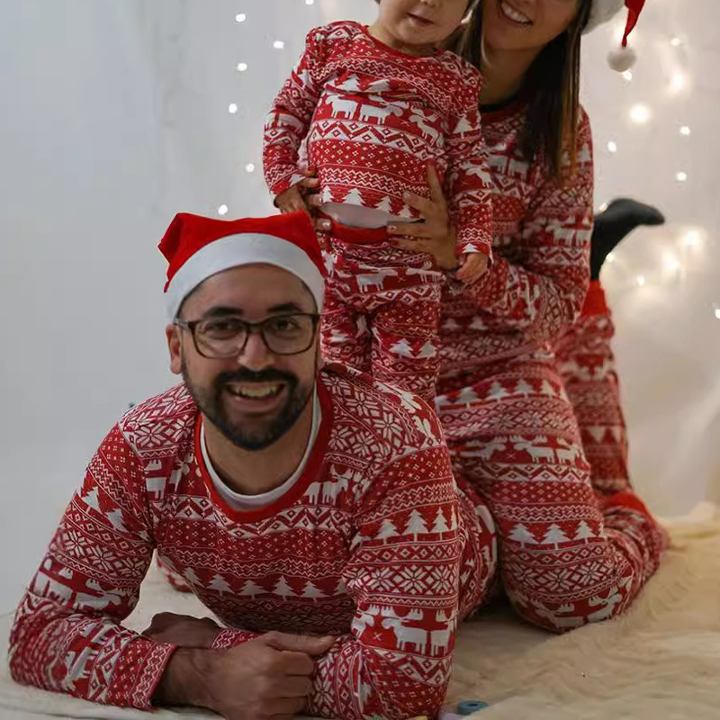 Baby Xmas Clothing - Pyjamas de famille de noël mère