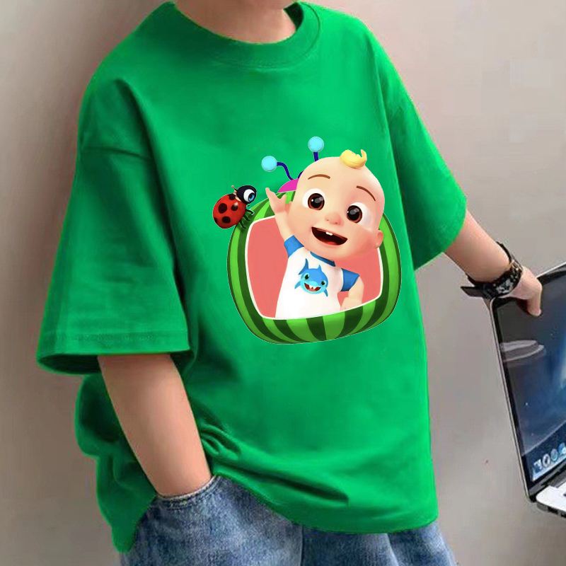 Baby Clothing For Girls - Cocomelons bébé T-Shirts Anime coton manches