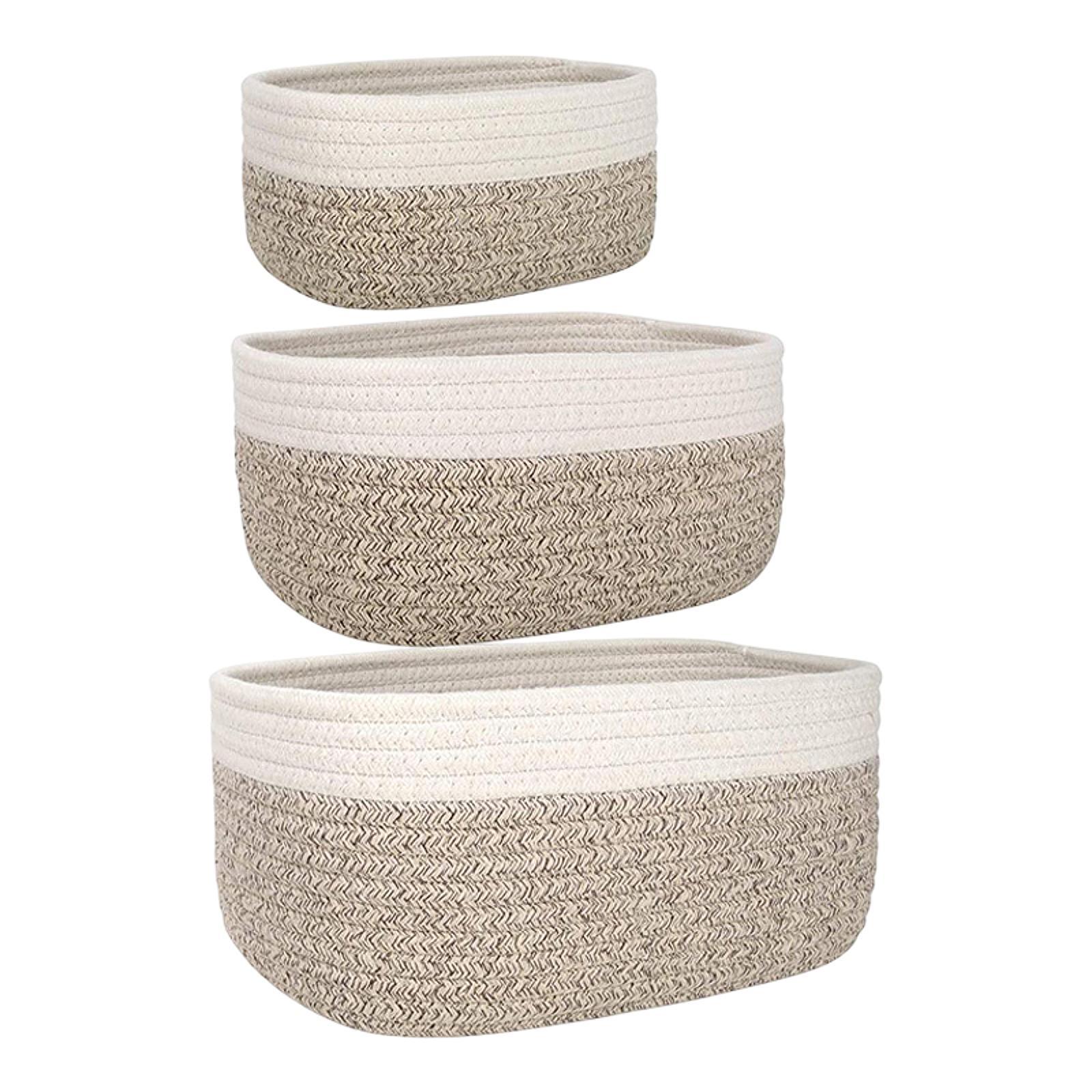 Baby Clothing Basket - Panier en corde de coton, panier