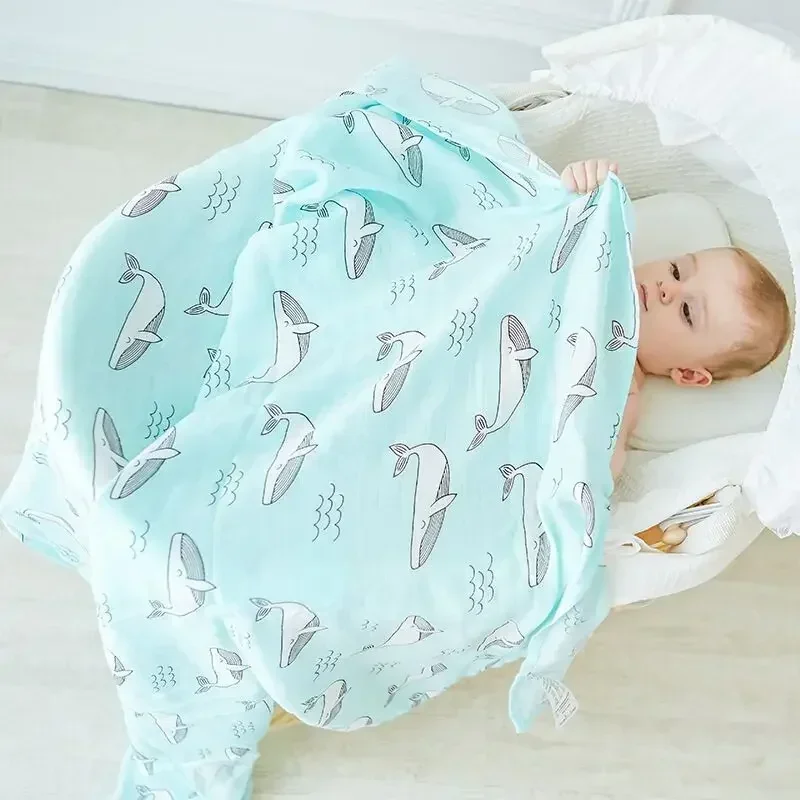 Emmaillotage en mousseline pou - Muslin Swaddle Wrap avis et prix