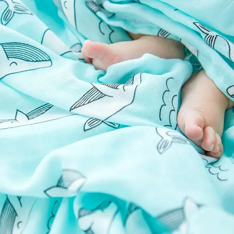 Emmaillotage en mousseline pou - Muslin Swaddle Wrap avis et prix