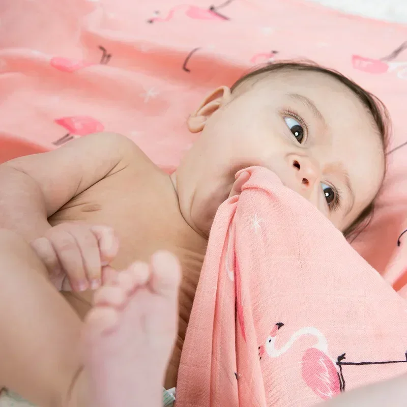 Emmaillotage en mousseline pou - Muslin Swaddle Wrap avis et prix