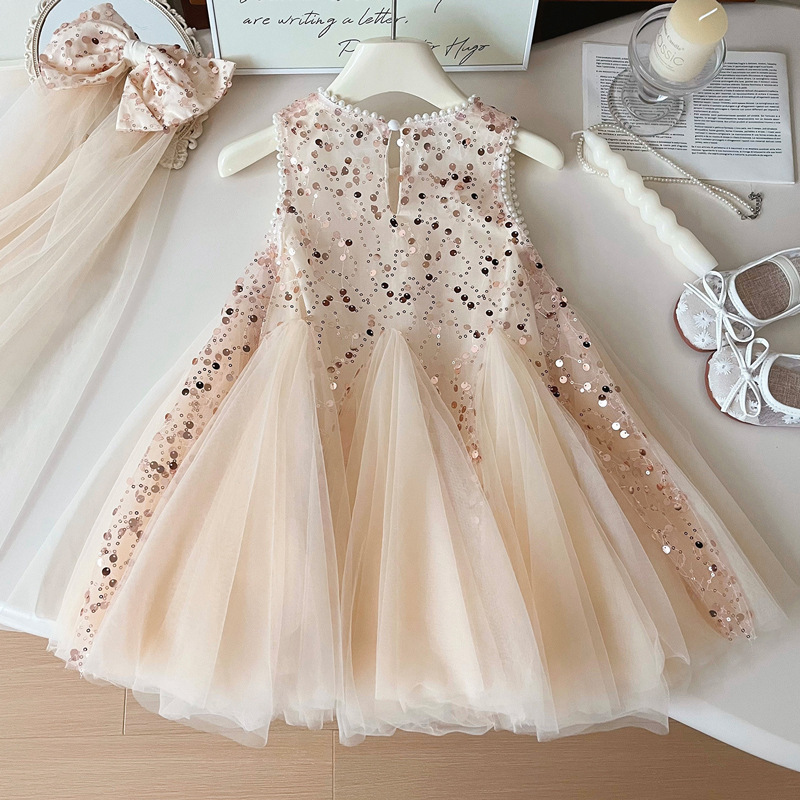 Robe d'été en maille de perles - Baby Clothing Dresser avis et prix