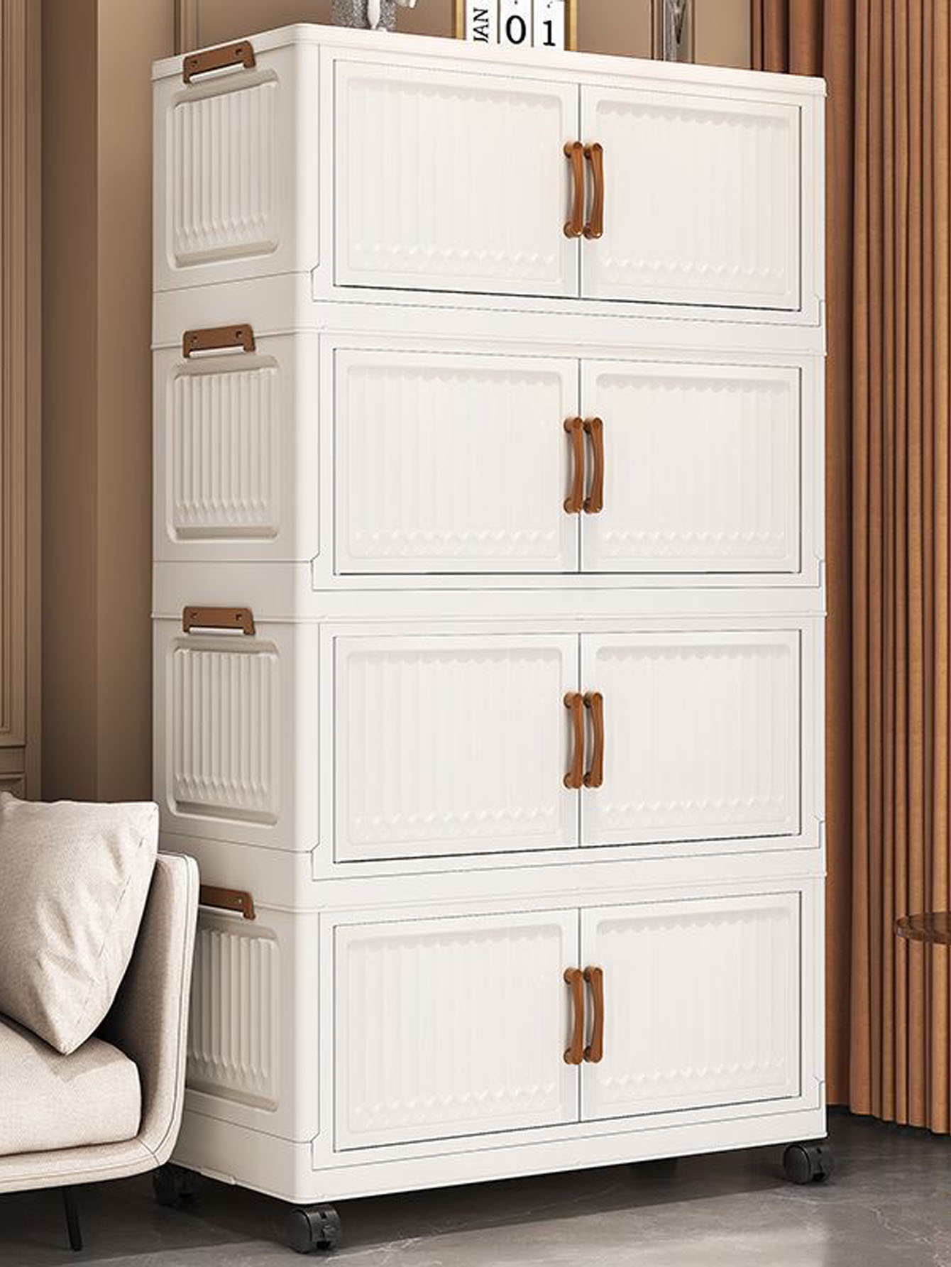 Armoire de rangement pliable e - Baby Clothing Layers avis et prix