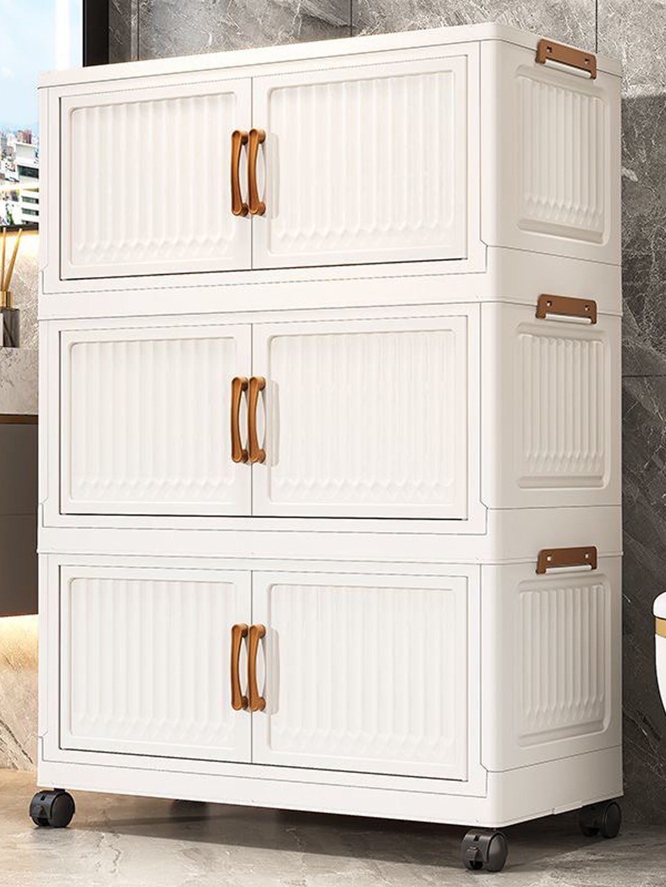 Armoire de rangement pliable e - Baby Clothing Layers avis et prix