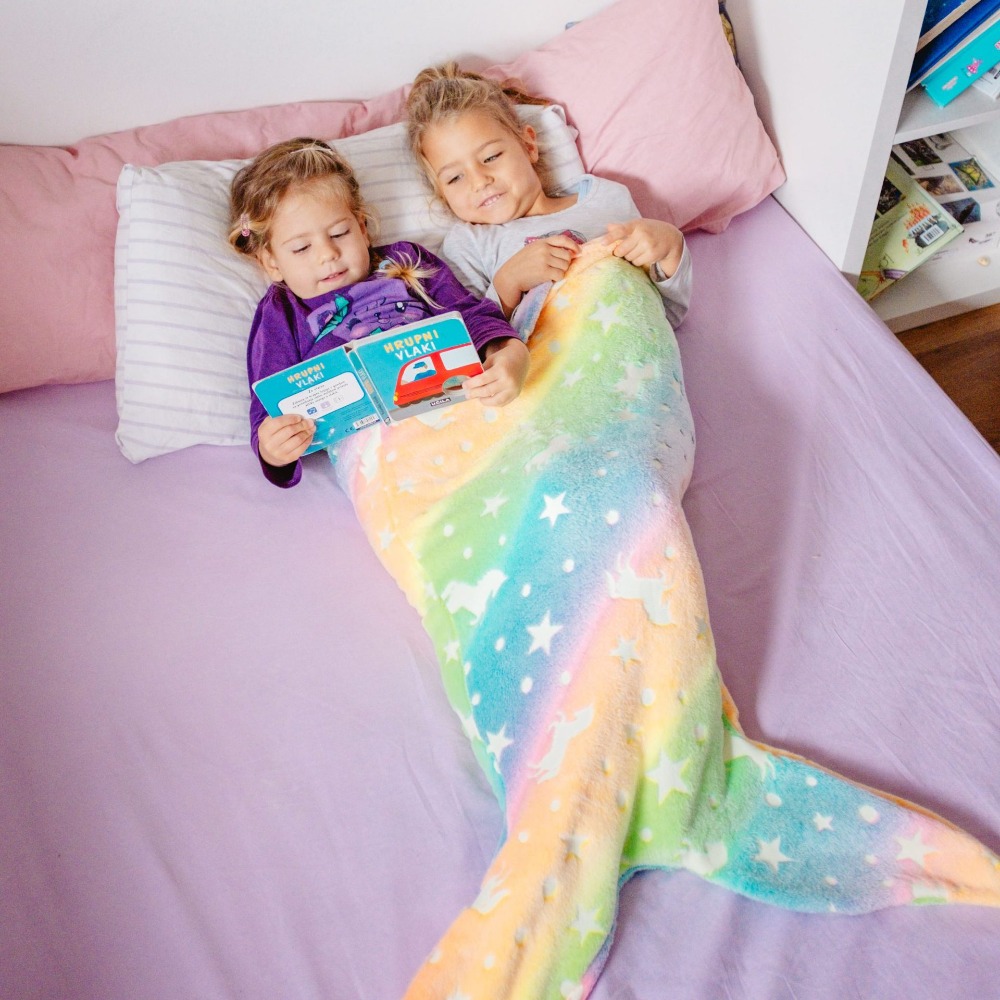 Sac de couchage sirène en flan - Fleece Sleep Bag avis et prix