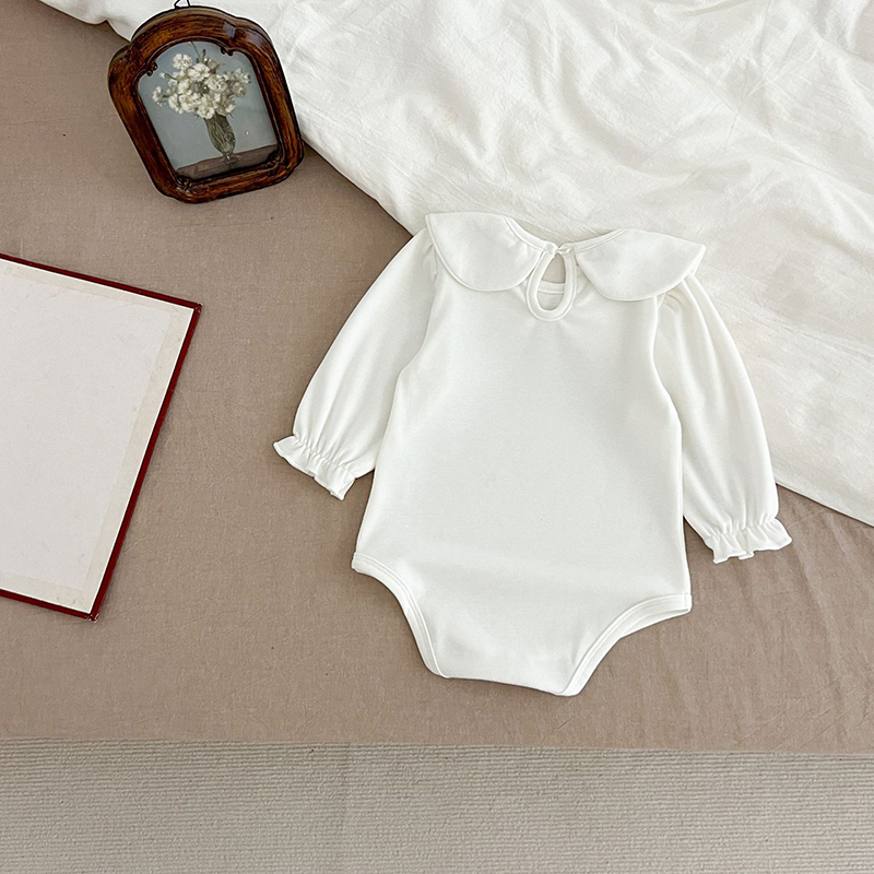 Barboteuse à col brodé pour bé - Baby Girl Clothing Zara avis et prix