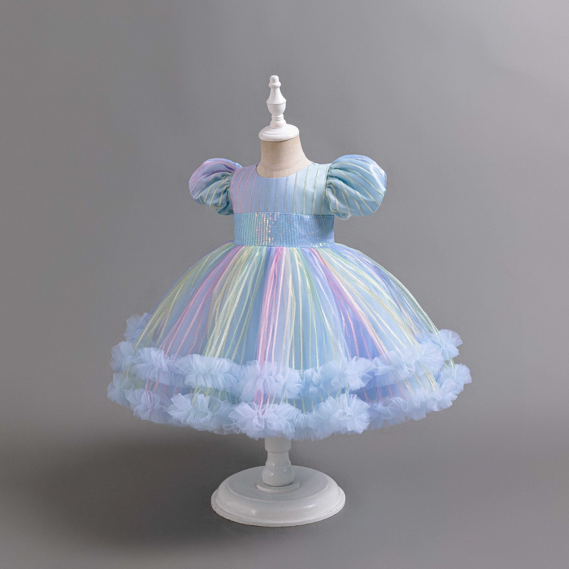 Robe de Bal Colorée en Tulle p - Baby Clothing For Girls avis et prix