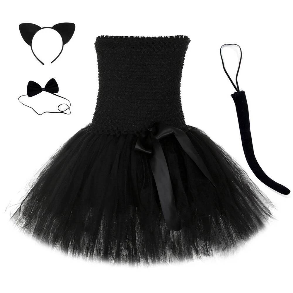 Robe Tutu Chat Noir Adorable p - Baby Clothing For Girls avis et prix