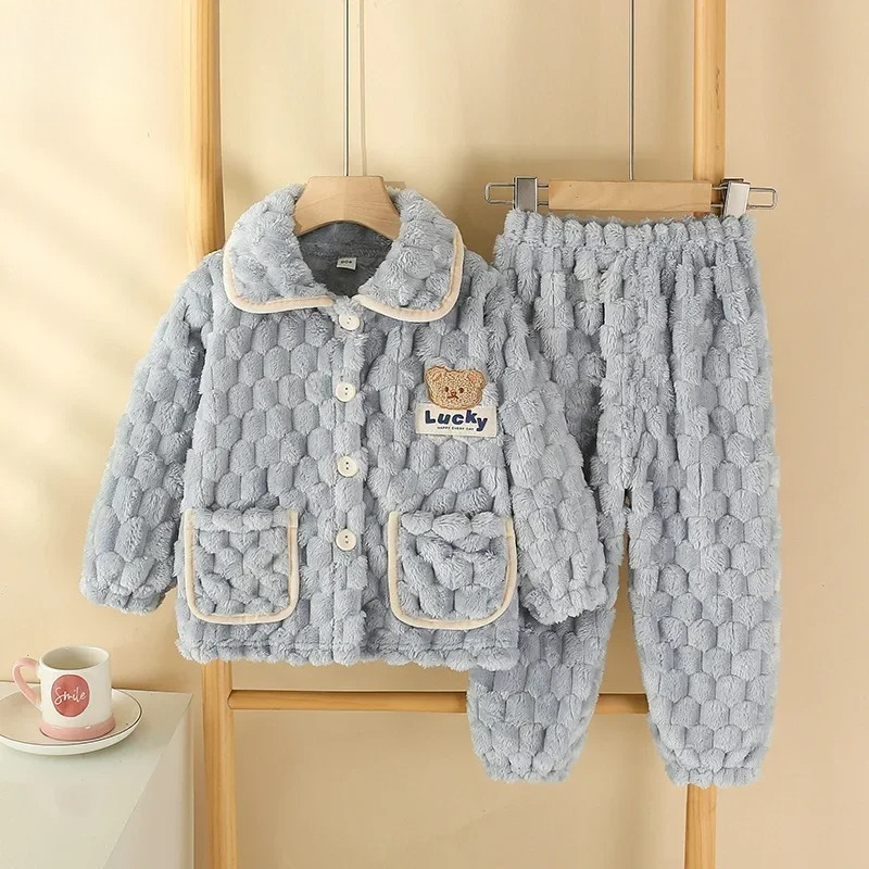 Pyjama épais en flanelle pour  - Baby Clothing For Sleep avis et prix